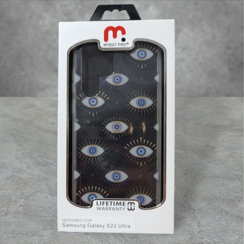 Mybat Pro Mood Series Case For Samsung Galaxy S22 Ultra - Clear Eyes A8